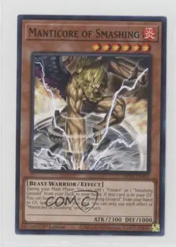 Manticore of Smashing 1st Ed. YuGiOh 25th Anniversary Tin: Dueling Mirrors - Image 1