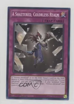 A Shattered Colorless Realm 1st Ed. YuGiOh 25th nniversary Tin: Dueling Mirrors - Image 1