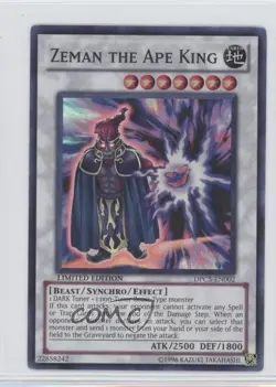 Zeman the Ape King YuGiOh Duelist Pack Collection Tin Limited Edition Promo - Image 1