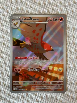 Pokemon - Talonflame - Illustration Rare - 091/088 - ME03: Perfect Order - NM - Image 1
