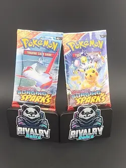11 Pokemon Booster Packs Sealed Lot Mixed Sets Prismatic Evolutions Chilling - Image 3
