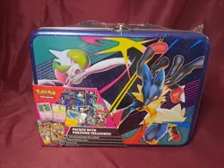 Pokemon Lucario/ Gardivoir Collector Chest Lunch Box Tin New/ Factory Sealed - Image 1