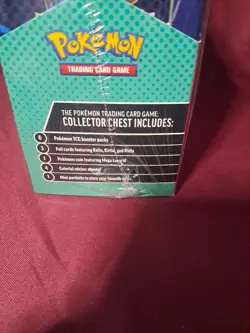 Pokemon Lucario/ Gardivoir Collector Chest Lunch Box Tin New/ Factory Sealed - Image 4