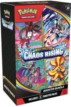 Pokemon TCG ME04: Chaos Rising Booster Bundle New Sealed PRESALE - Image 1