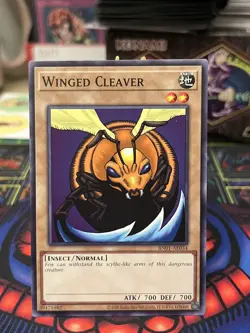 Winged cleaver BN01-AE034 Bonus Pack Exclusive AE NM YuGiOh Card - Image 1