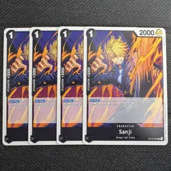 4x Sanji | OP15-081 | Adventure On Kami’s | One Piece TCG Playset - Image 1