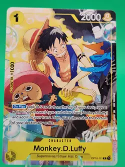 One Piece TCG - Monkey D Luffy OP10-111, Welcome Pack 2026 Vol 1, English NM - Image 1