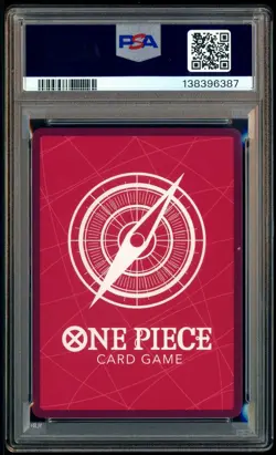 2025 ONE PIECE PROMOS BVB X ONE PIECE MATCH DAY 2025 #003 MONKEY D. LUFFY PSA 10 - Image 3