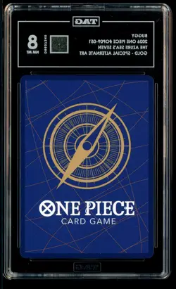 2026 One Piece OP09-051 Buggy Gold Special Alternate Set TAG Score 815 NM-MT 8 - Image 3