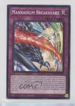 Mannadium Breakheart 1st Ed. YuGiOh 25th Anniversary Tin: Dueling Mirrors - Image 1