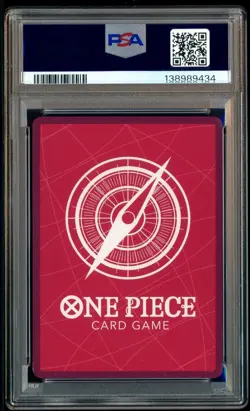 2025 One Piece En Dodgers X One Piece Night #010 Monkey D. Luffy PSA 9 MINT - Image 3