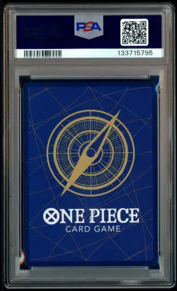 2025 One Piece OP11 EN Manga Alternate Art #118 Monkey D. Luffy PSA 10 GEM MINT - Image 3