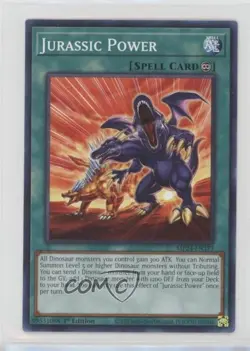 Jurassic Power 1st Ed. YuGiOh 25th Anniversary Tin: Dueling Mirrors #MP24-EN373 - Image 1