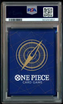 2025 One Piece OP13 ENGLISH 3rd Anniversary Silver #004 Shanks PSA 10 GEM MINT - Image 3