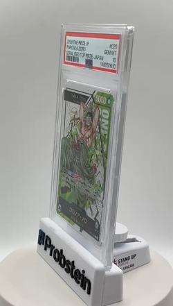 2026 One Piece Japanese Serialized Top Prize /2700 #020 Roronoa Zoro PSA 10 - Image 2