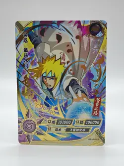 Minato Namikaze MR Ultra Rare NR-MR-023 Naruto Card Kayou Official TCG - Image 1