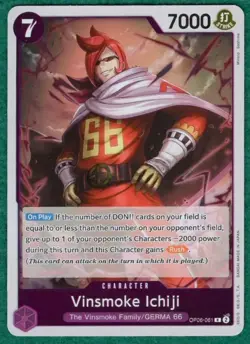 Vinsmoke Ichiji (Foil) - Wings Of The Captain OP06-061 - One Piece CCG Card - Image 2