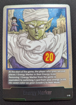 Piccolo E-55 Promo Energy Marker Bandai - Dragon Ball Super Card Game English - Image 1