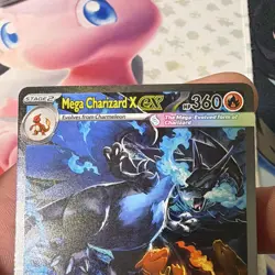 Pokemon Mega Charizard X EX 125/094 Special Illustration Rare Holo Me02 Card - Image 2