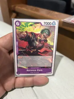 Roronoa Zoro P-045 Bandai One Piece CCG Character Card 7000 Power 6 Cost - Image 1