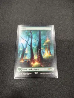 Magic MTG MagicCon Las Vegas 2026 Basic Land Forest Promo card Non Foil - Avon - Image 1