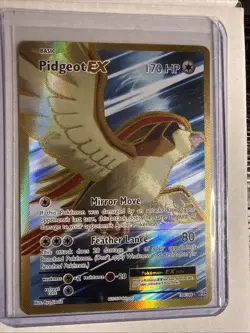 Pokemon Pidgeot EX Full Art Ultra Rare TCG Card 104/108 - Image 1