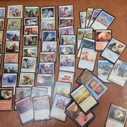 Commander Magic Deck with 100 MTG Cards - ***Red & White KNIGHTS Tribal*** - Image 2