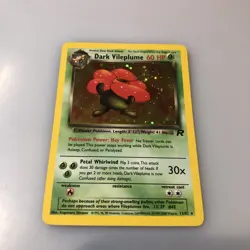 Pokemon TCG Dark Vileplume Team Rocket 13/82 60 HP Holo Rare Card - Image 3