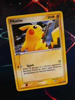 HP Pokemon (Holo) PIKACHU Card POP SERIES-4 Set #13/17 EX Blister Foil Promo - Image 1