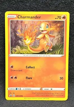 Charmander SWSH092 SWSH: Sword & Shield Promo Cards Holo - Image 1