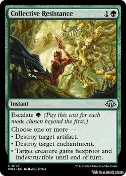 MTG Collective Resistance 147 Modern Horizons 3 Magic - Image 1