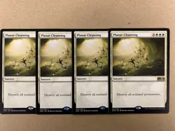 MTG 4x Planar Cleansing Core Set 2020 M20 Modern Magic the Gathering x4 NM - Image 1