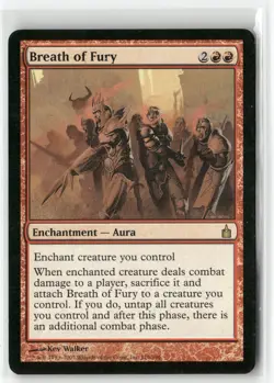 Breath of Fury Ravnica: City of Guilds Regular NM MTG - Image 1