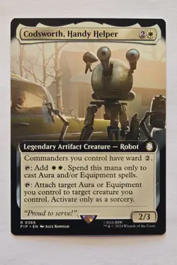 Codsworth, Handy Helper (Extended Art) Universes Beyond: Fallout Regular - Image 1