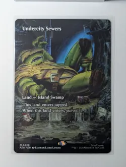 Undercity Sewers (Borderless) 20 Teenage Mutant Ninja Turtles Source Material PZ - Image 1