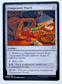 Component Pouch | 059 | Commander Adventures in the Forgotten Realms | U | NM - Image 1
