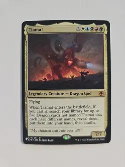 Tiamat - #235 NM/M - Adventures in the Forgotten Realms (AFR) MTG - Image 1