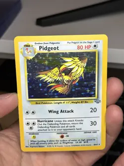 Pokemon TCG Pidgeot Jungle 8/64 Holo Unlimited Holo Rare - Image 1
