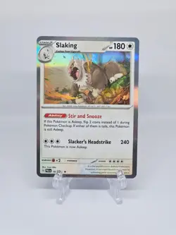 162/193 SLAKING | RARE HOLO | PALDEA EVOLVED POKEMON CARD - Image 1