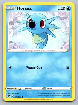 Pokemon TCG Shining Fates Horsea 020/072 - Image 1