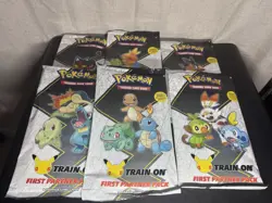 Pokemon First Partner Pack 25th Anniversary Oversize, Lot Of 6 - Image 1