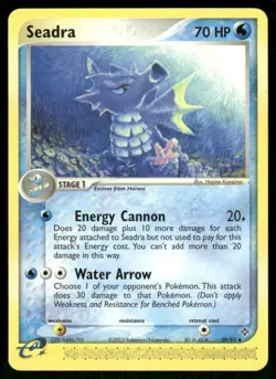 Seadra 39/97 Uncommon Dragon Pokemon NM - Image 1