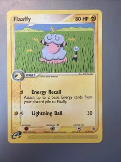 Flaaffy - Pokemon - EX Dragon - 27/97 - Non Holo - Vintage - 2003 - Image 1