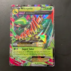 Pokemon TCG M Sceptile EX 8/98 Ancient Origins 2015 Ultra Rare Holo MP - Image 1