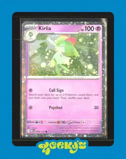 Pokemon Kirlia 059/132 Mega Evolution Cosmos Holo Common Promo $2MIN ORDER - Image 1