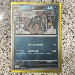 Garbodor (MASTER BALL Pattern) Holo Pokemon TCG SV: White Flare 060/086 NM - Image 1