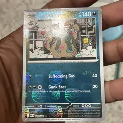 Garbodor (MASTER BALL Pattern) Holo Pokemon TCG SV: White Flare 060/086 NM - Image 2