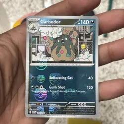 Garbodor (MASTER BALL Pattern) Holo Pokemon TCG SV: White Flare 060/086 NM - Image 3