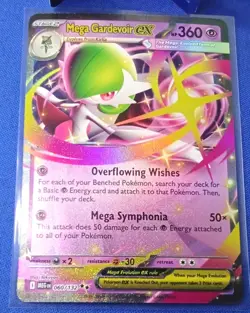 Pokemon Mega Gardevoir ex 060/132 Me01: Mega Evolution Holo 🔥 - Image 2