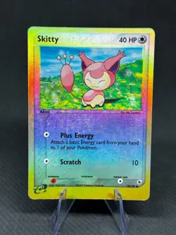 Skitty (#70/109) - Reverse Holofoil EX - Ruby and Sapphire HP Pokemon - Image 1